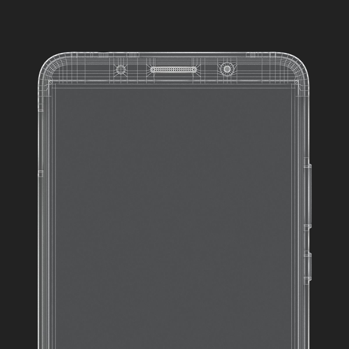 Huawei Mate 10 Mocha Brown 3D model_15