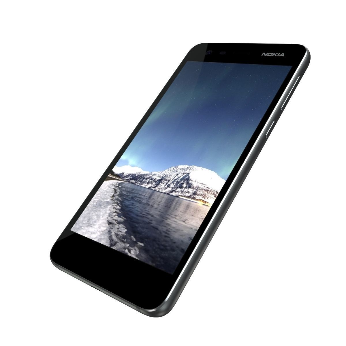 Nokia 2 Black 3D model_6
