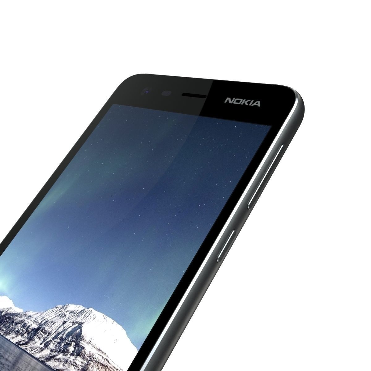 Nokia 2 Black 3D model_11