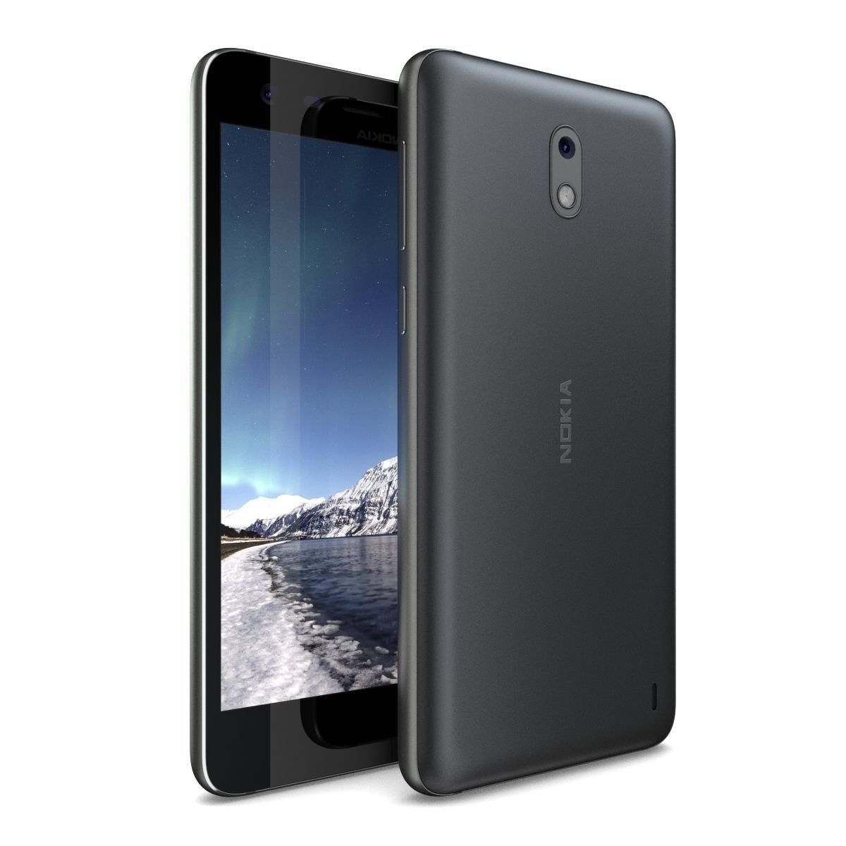 Nokia 2 Black 3D model_5