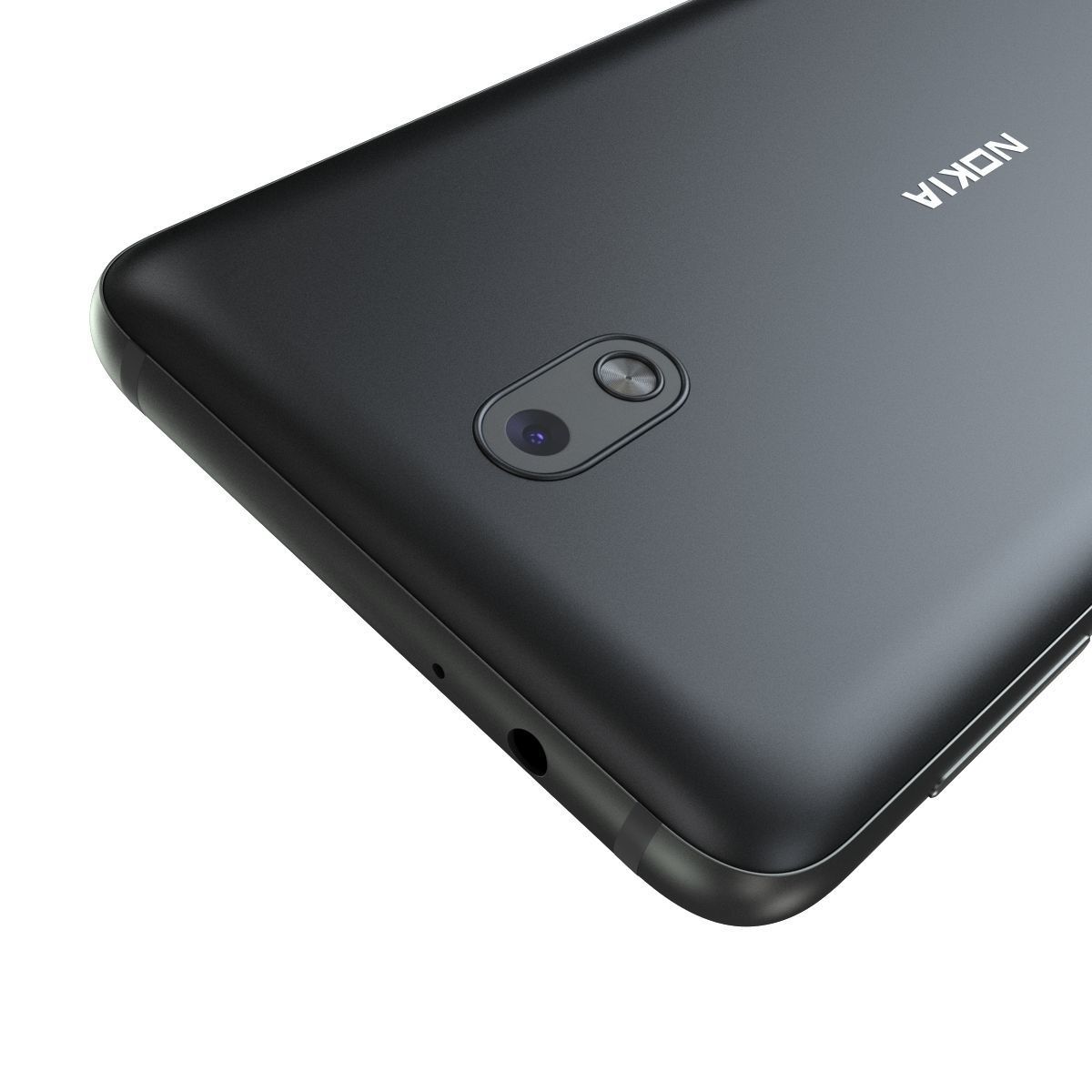 Nokia 2 Black 3D model_8