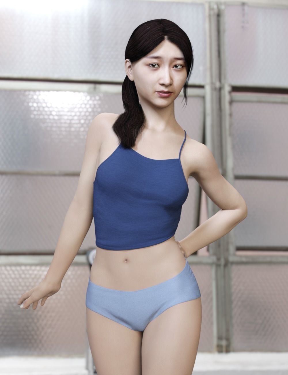 Bai Ling For G8F 3D model_1