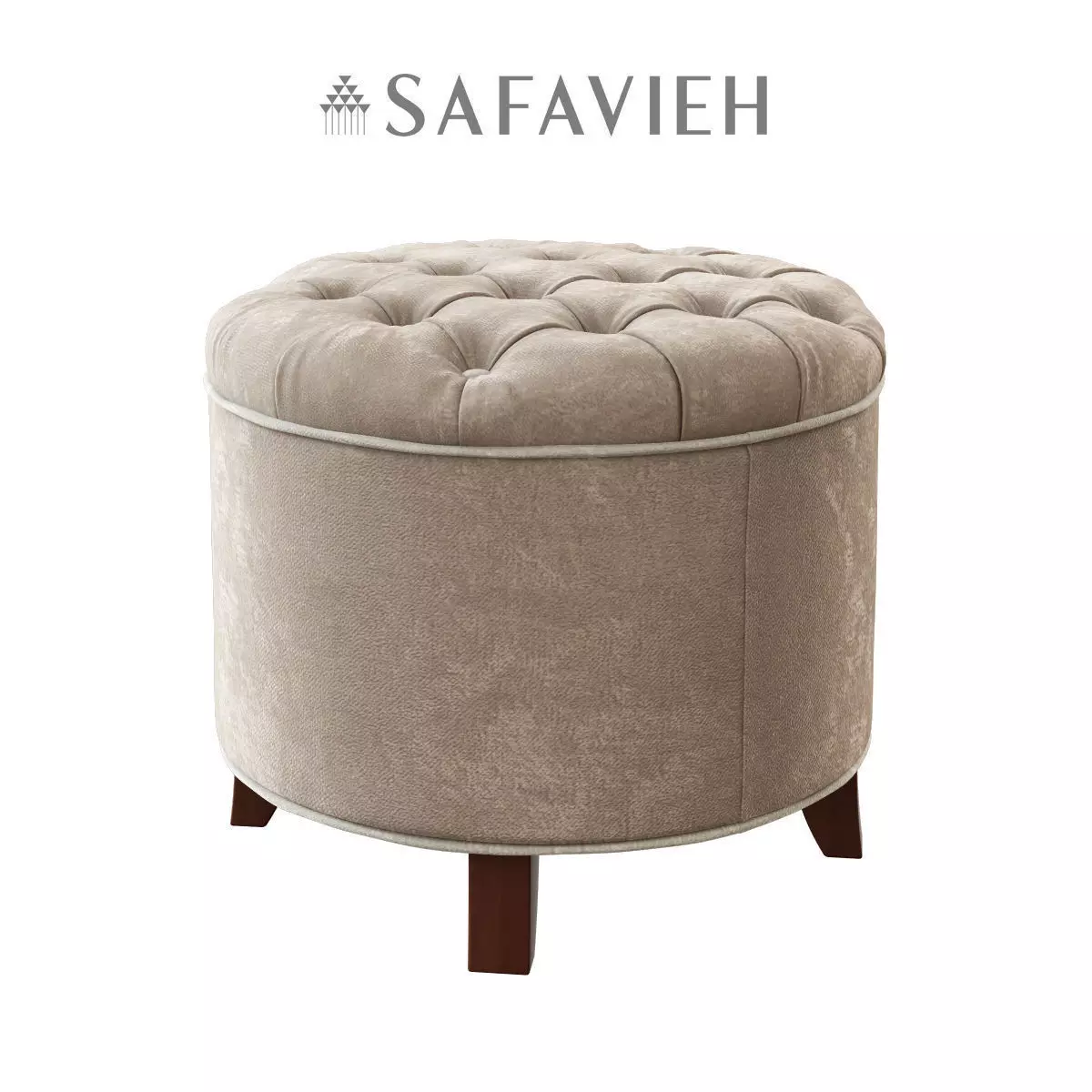 Safavieh Amelia Ottoman 3D model_0