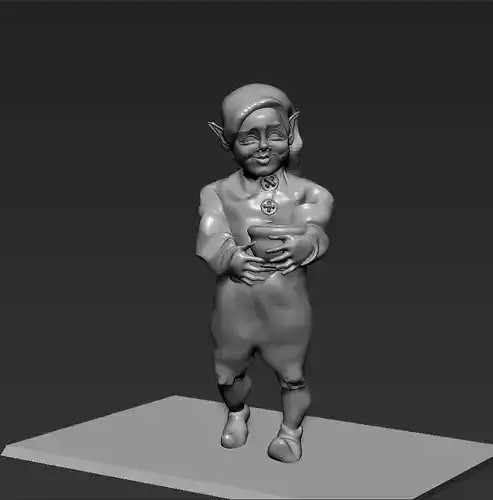 gnome 01 3D print model