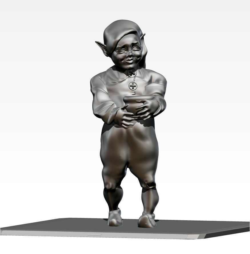gnome 01 3D print model_1