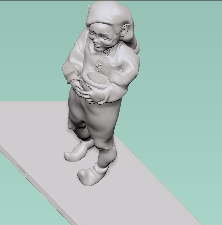 gnome 01 3D print model_4