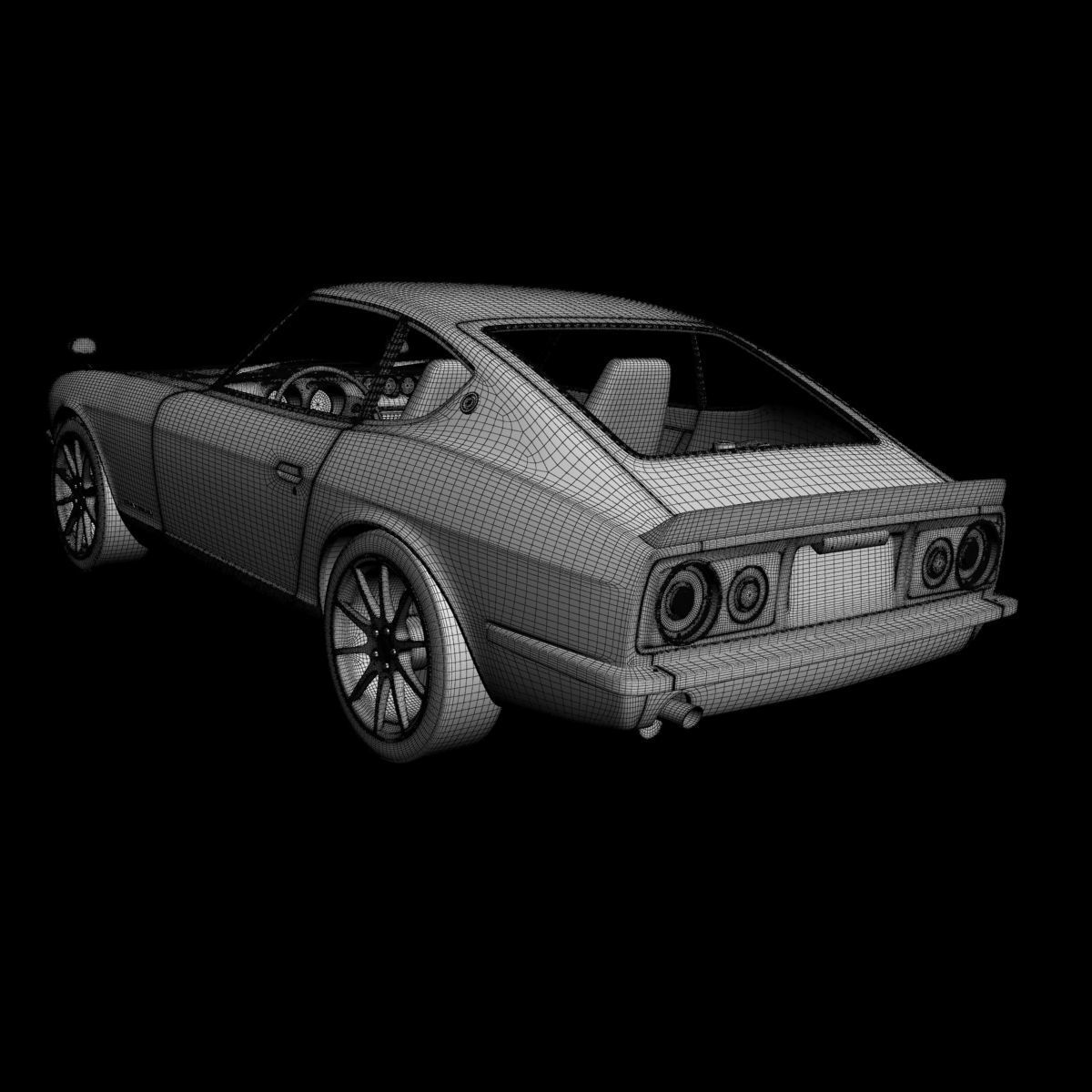 Datsun 240Z Custom 3D model_15