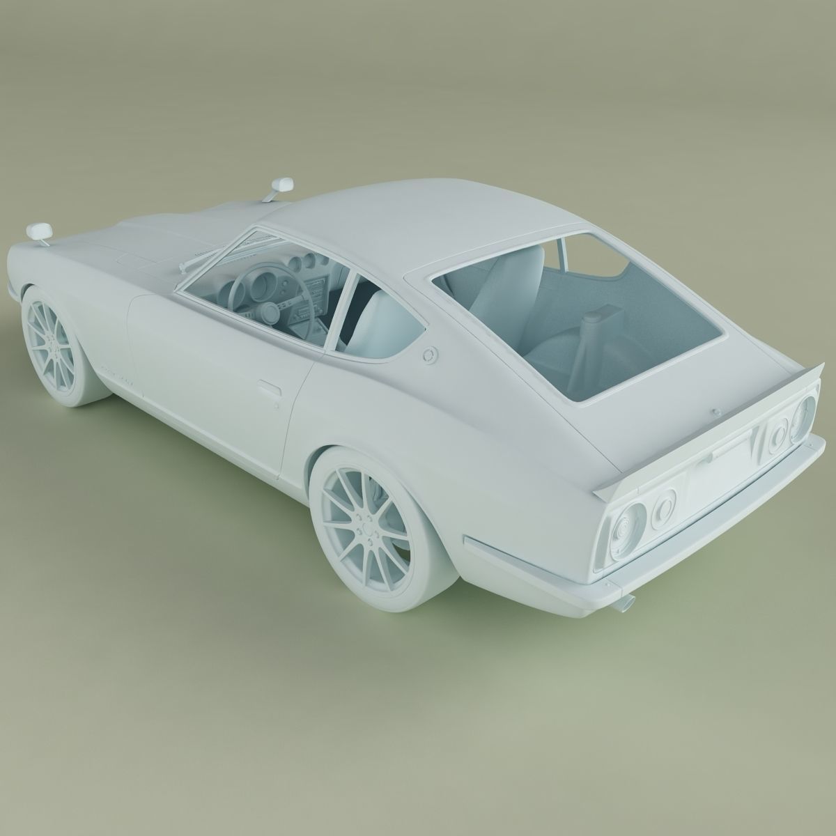 Datsun 240Z Custom 3D model_11