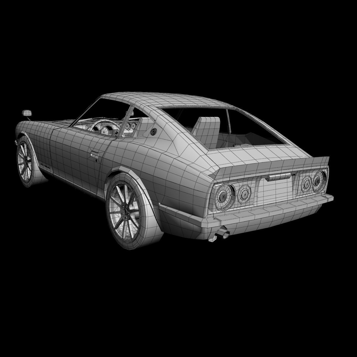 Datsun 240Z Custom 3D model_14