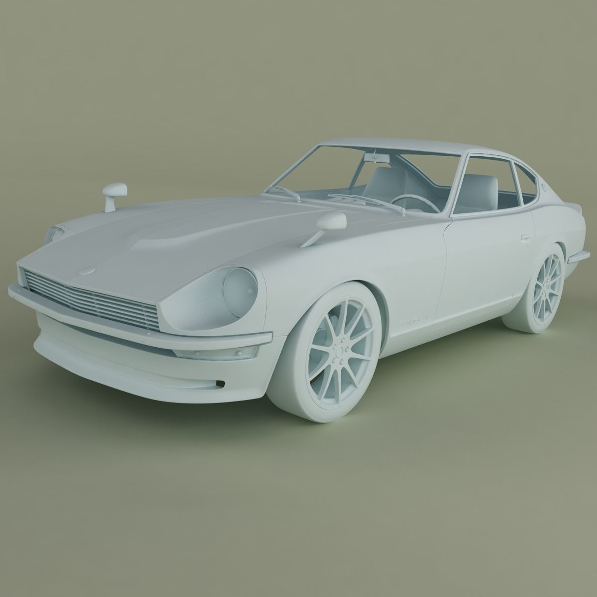 Datsun 240Z Custom 3D model_9
