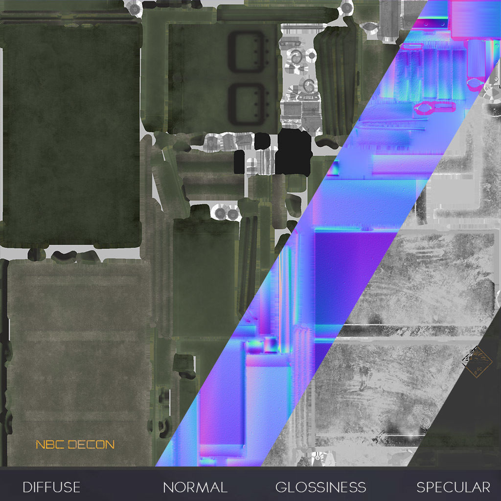 Military LOOT Weapon Case PBR Low-poly 3D model_3