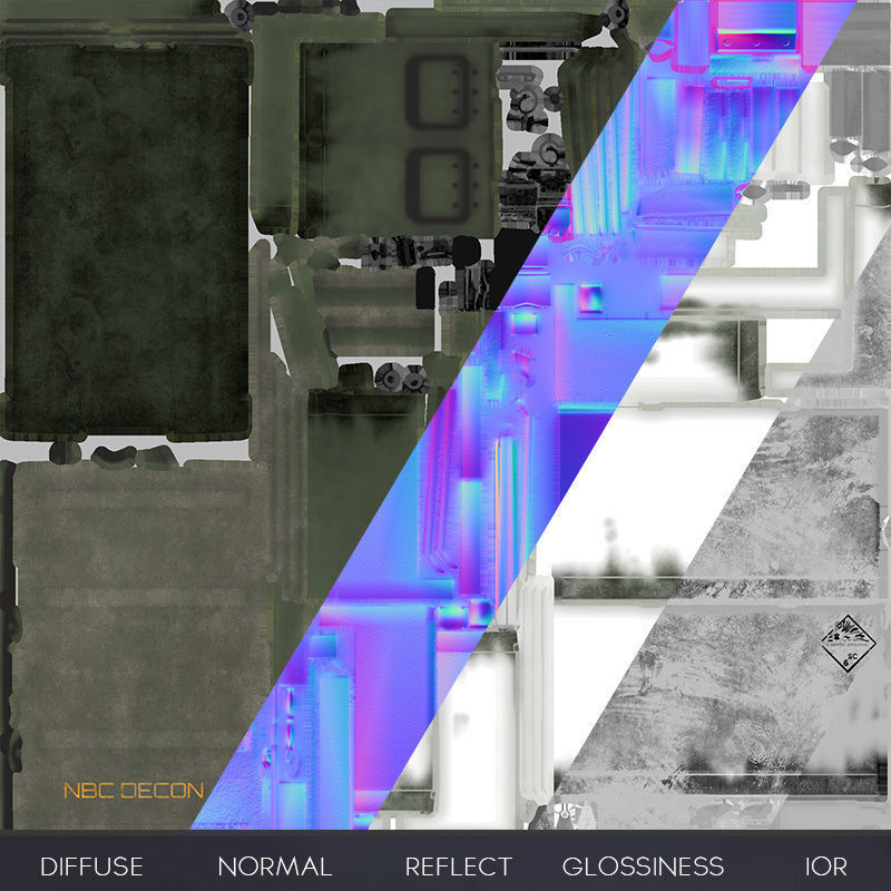 Military LOOT Weapon Case PBR Low-poly 3D model_2