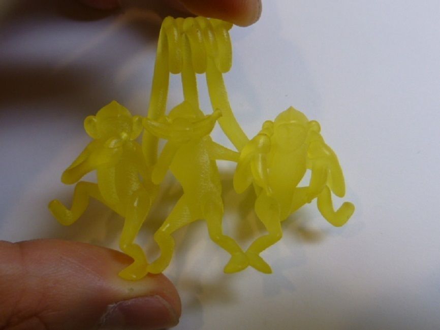 Three wise monkeys  3D print model_10