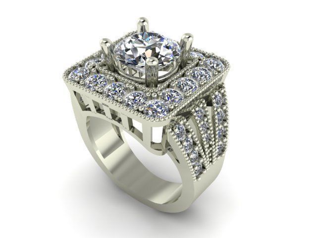 Ring T00336 3D print model_1