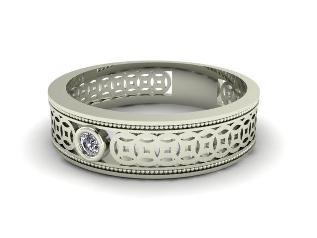 Ring T00340 3D print model_1