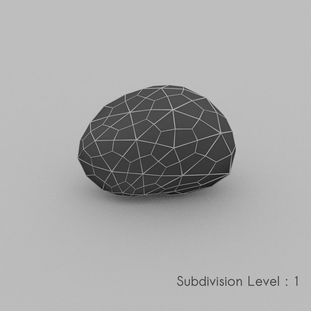 Rock 1 a Free low-poly 3D model_8