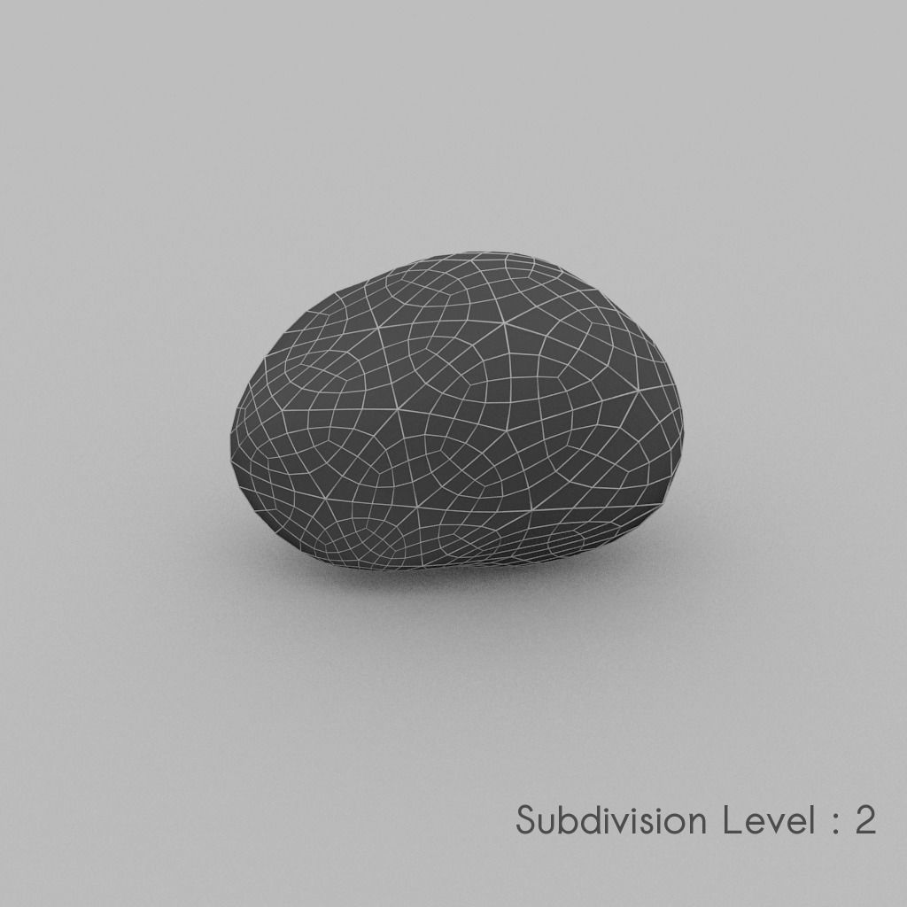 Rock 1 a Free low-poly 3D model_9