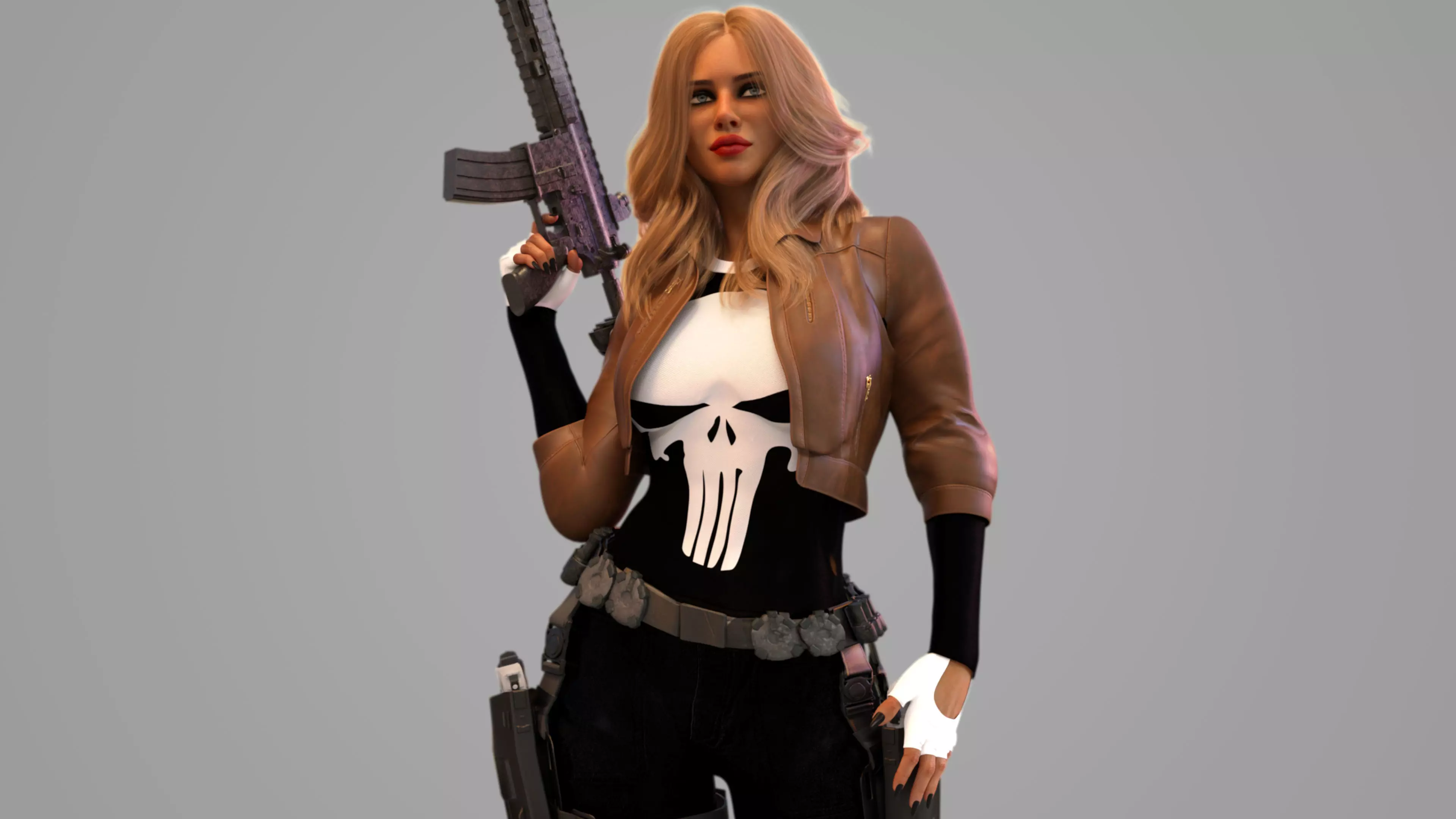 Lady Punisher -Lynn Michaels- 3D model_0