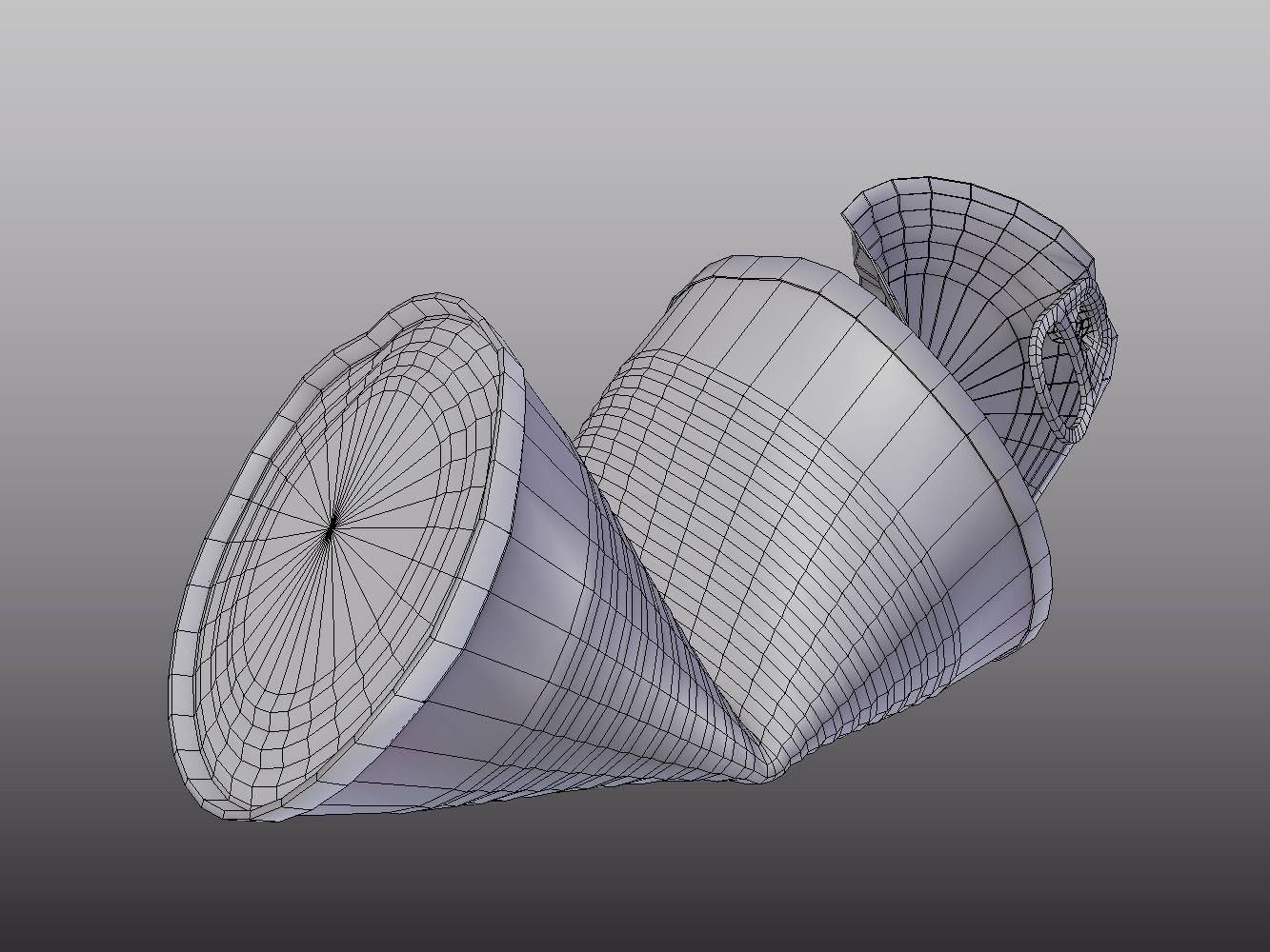 Opened Tin Can Set  3D model_8