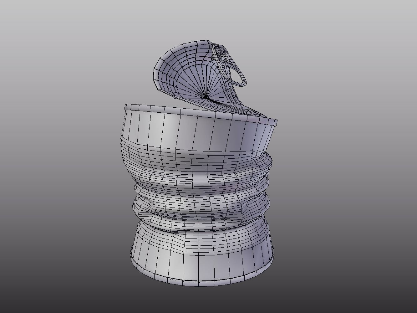 Opened Tin Can Set  3D model_7