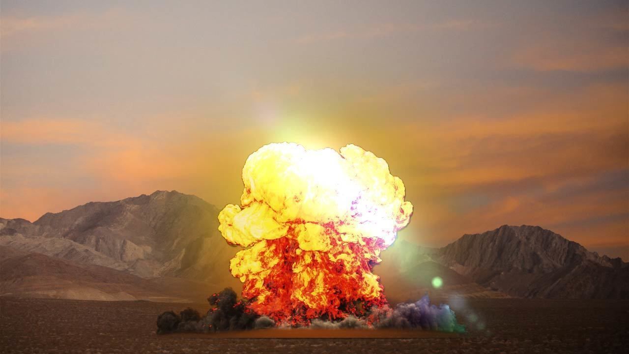 FumeFx Heavy Explosion Element Asset File for 3d studio Max Low-poly 3D model_1