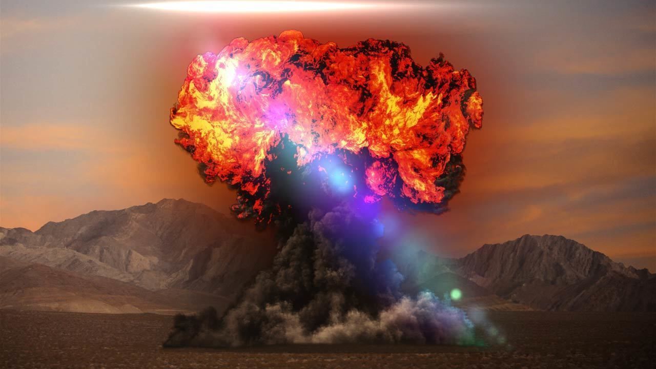 FumeFx Heavy Explosion Element Asset File for 3d studio Max Low-poly 3D model_4