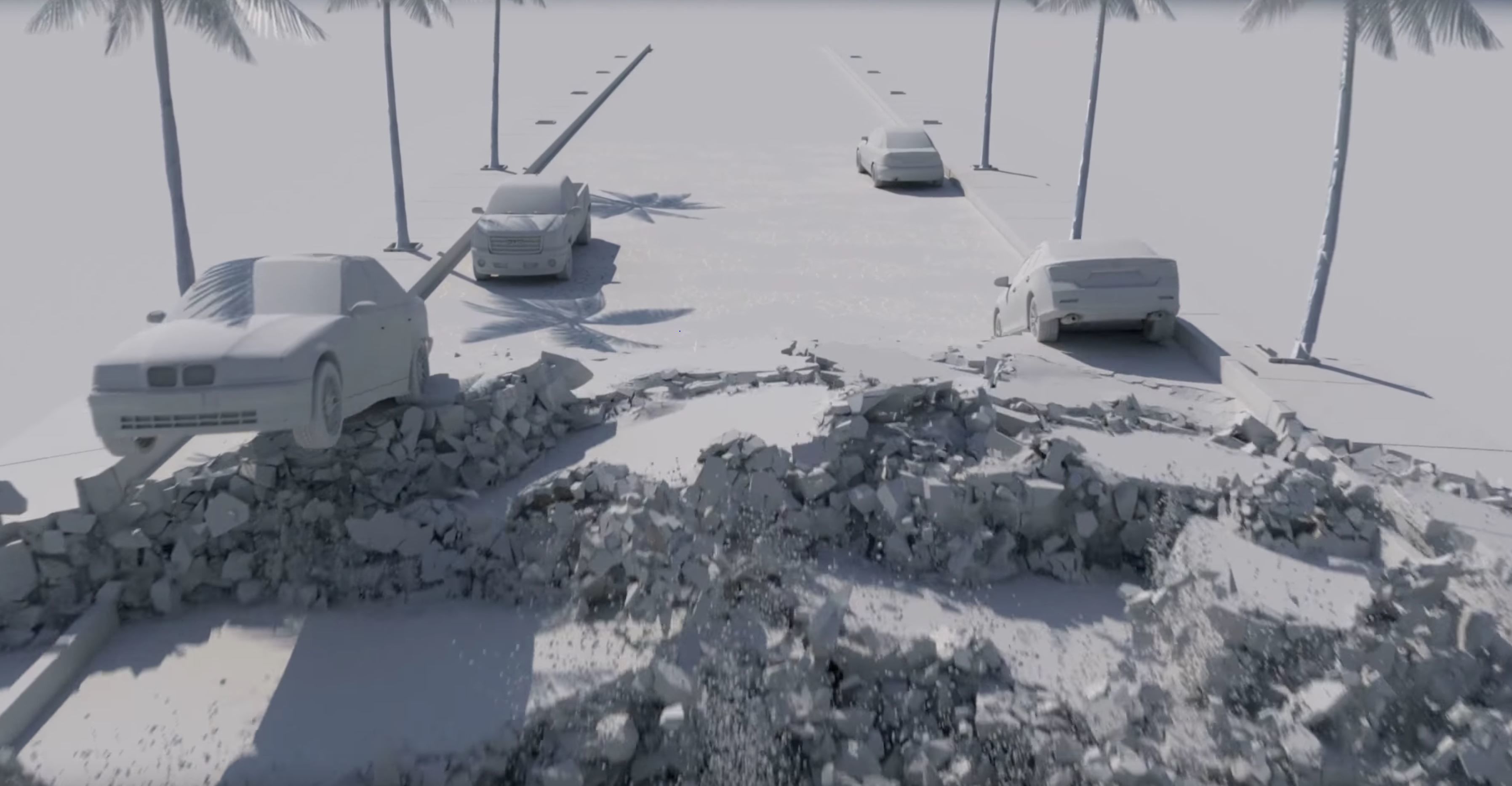 2012 Quake FX Thinking Particles Destruction Project Files Low-poly 3D model_3