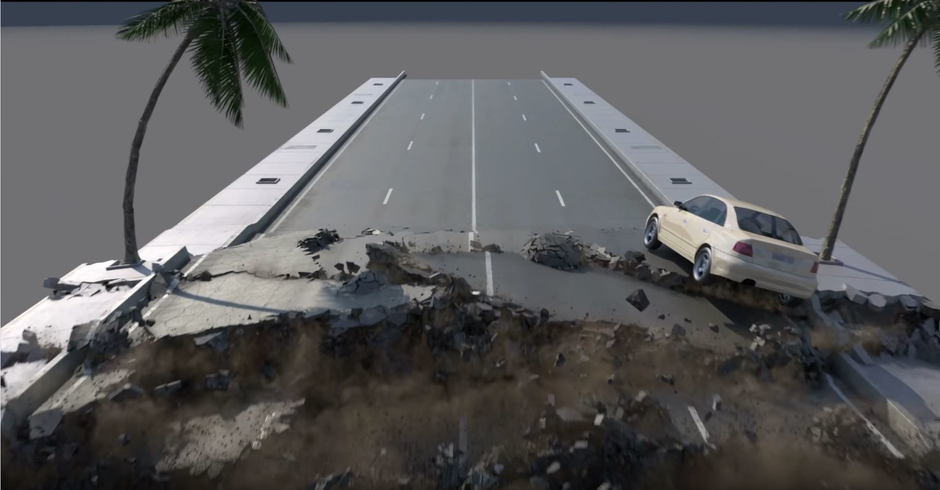 2012 Quake FX Thinking Particles Destruction Project Files Low-poly 3D model_9