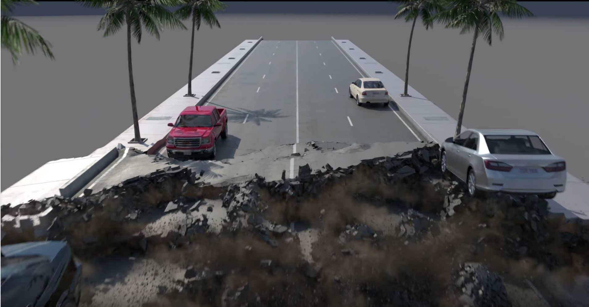 2012 Quake FX Thinking Particles Destruction Project Files Low-poly 3D model_4