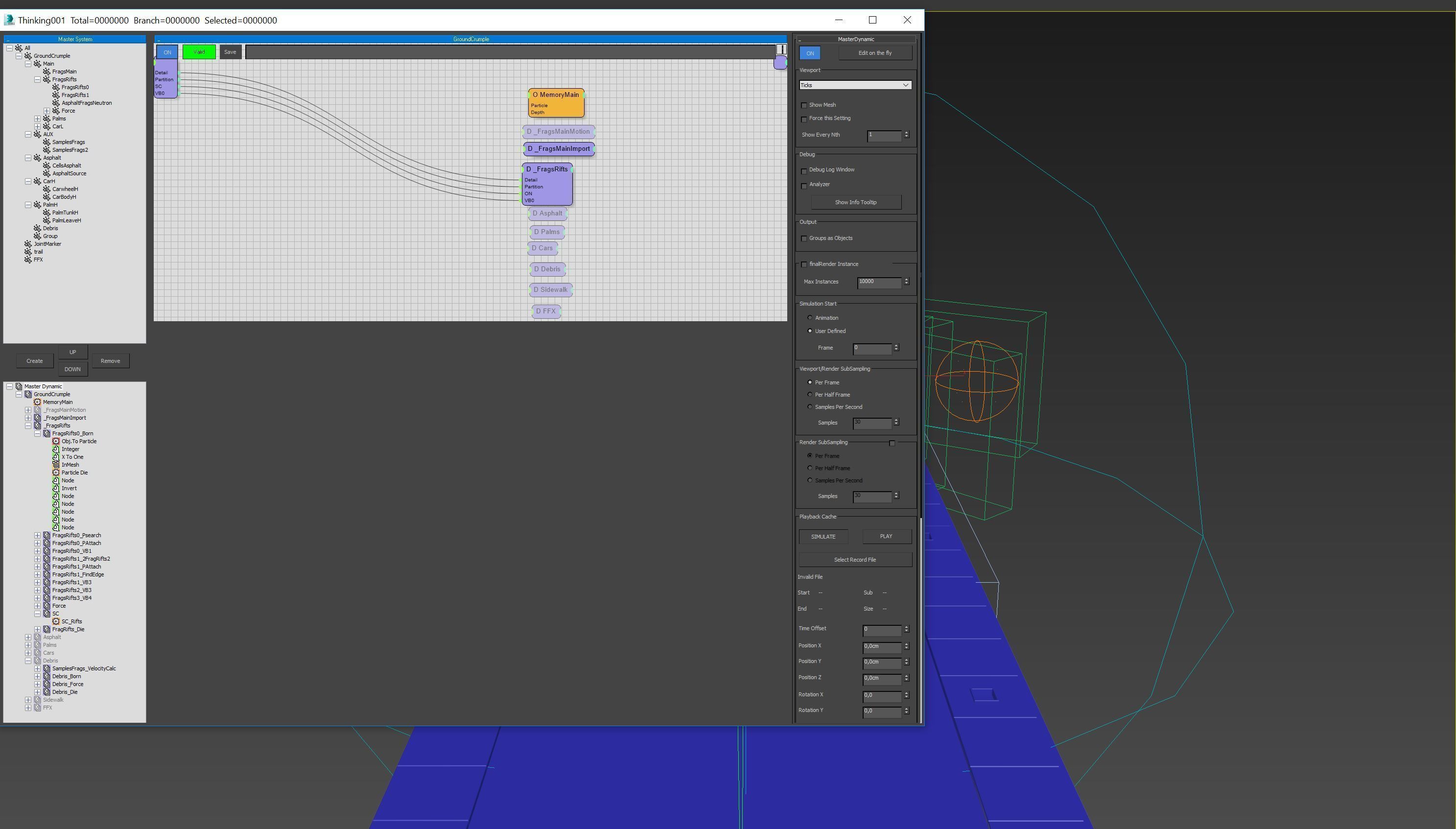 2012 Quake FX Thinking Particles Destruction Project Files Low-poly 3D model_16