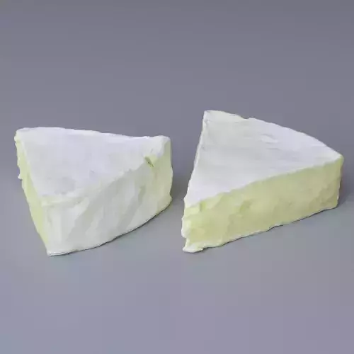 Piece of Brie Cheese