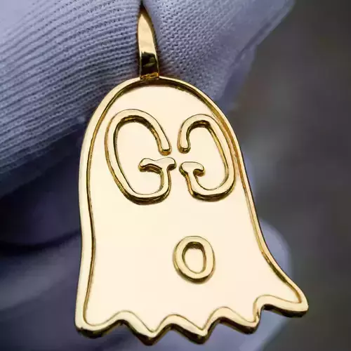 Gucci Ghost Pendant Gold Silver Rose Gold