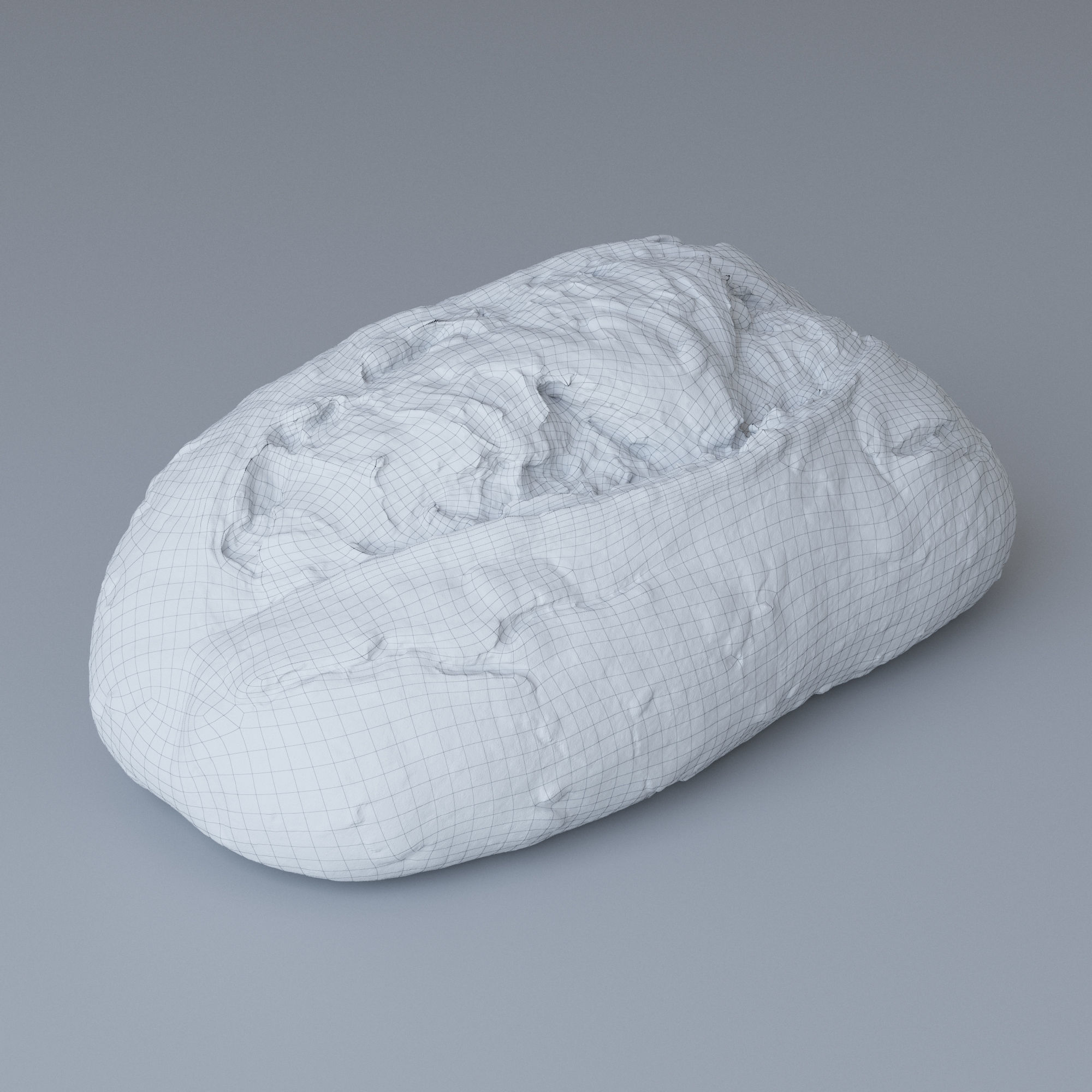 Bread 01 Photoscan 3D model_1
