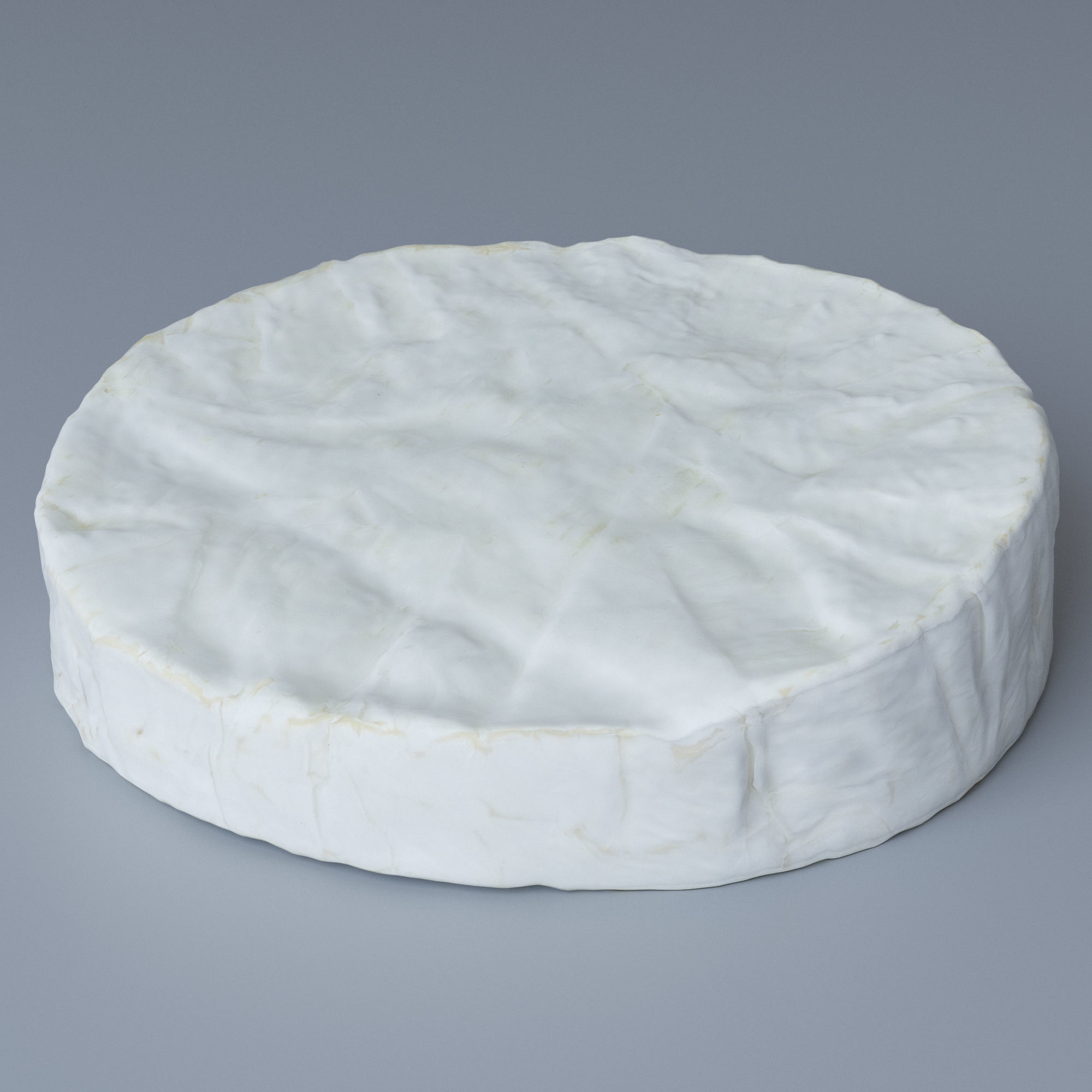 Brie Cheese 3D model_2
