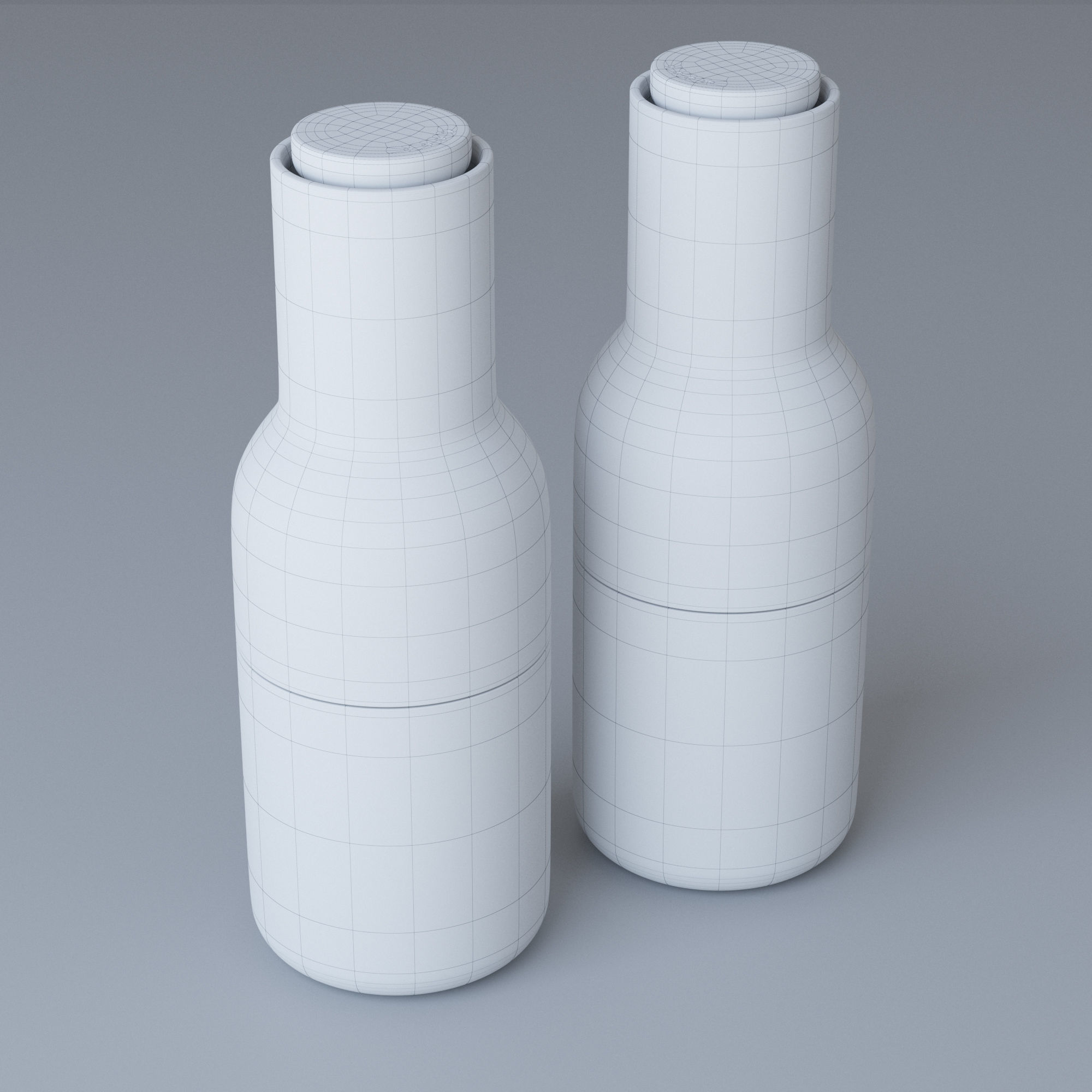 Menu Bottle Grinder Free 3D model_1