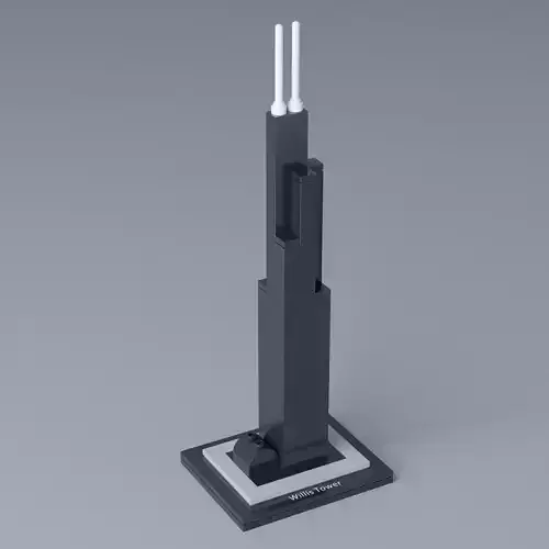Lego Architecture Willis Tower 21000 3D model