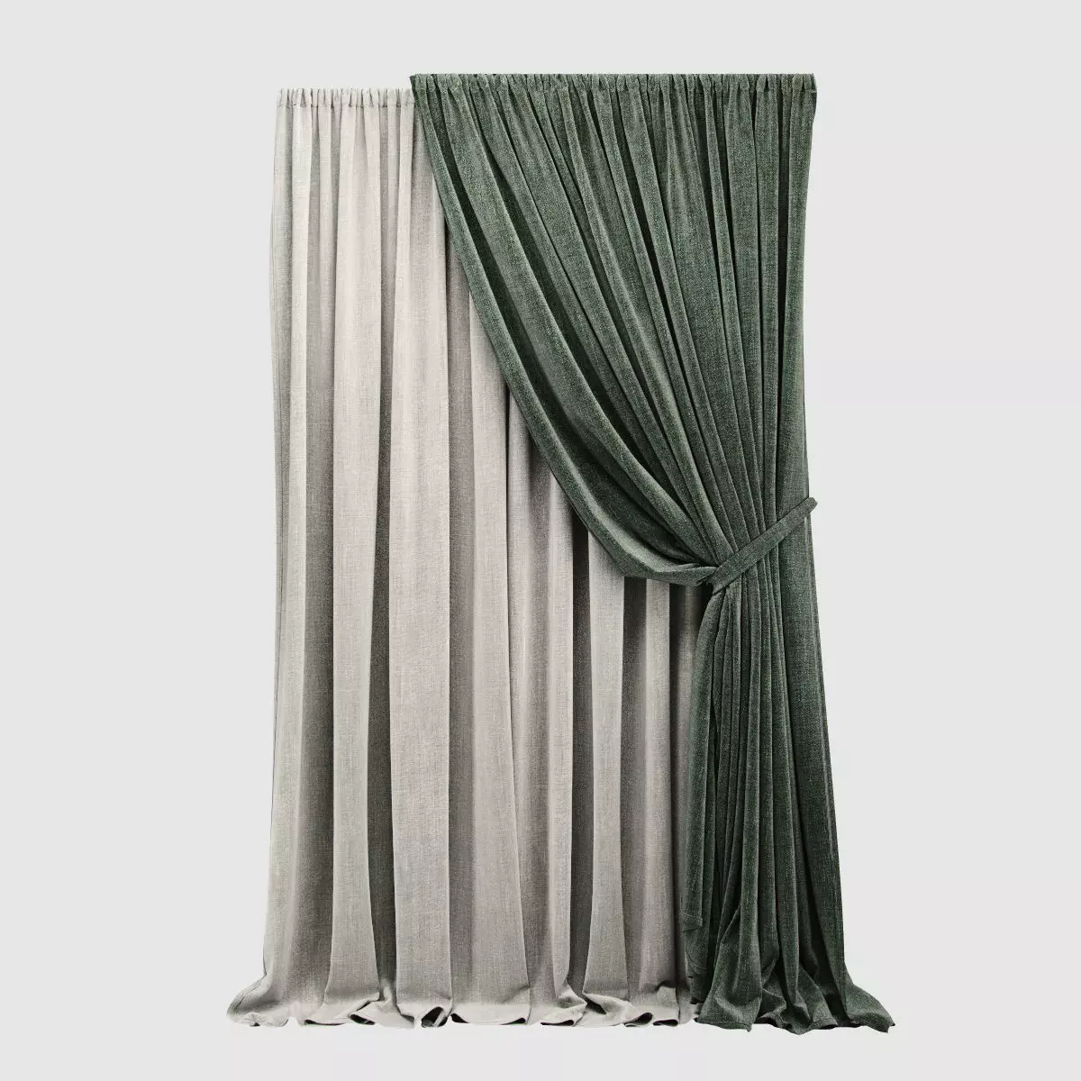 curtain 3 3D model