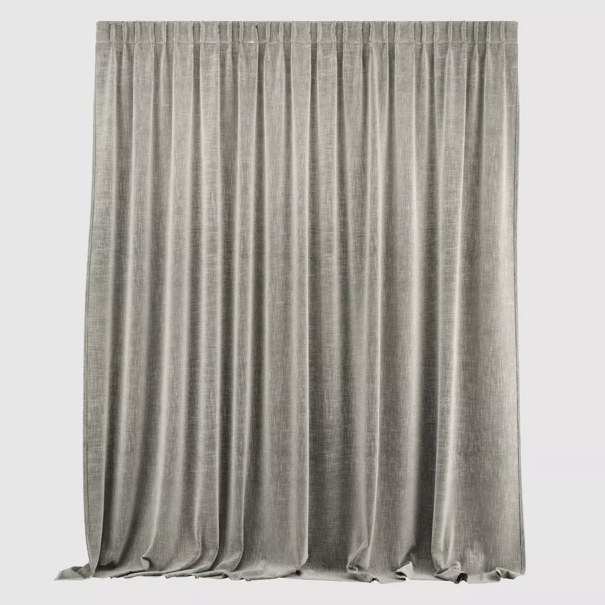 curtain 7 velvet 3D model_0