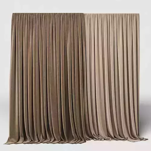 curtain 12 3D model