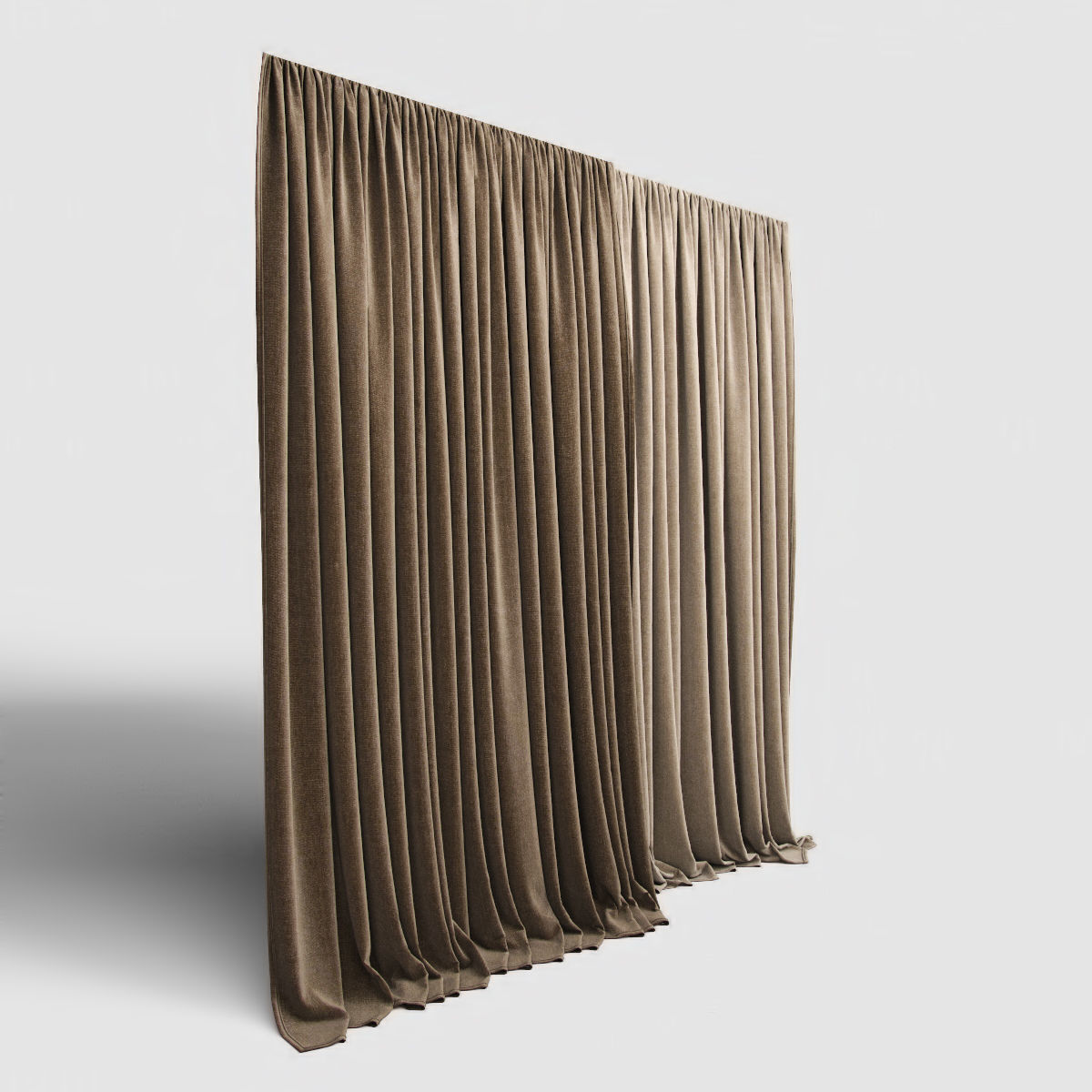 curtain 12 3D model_1