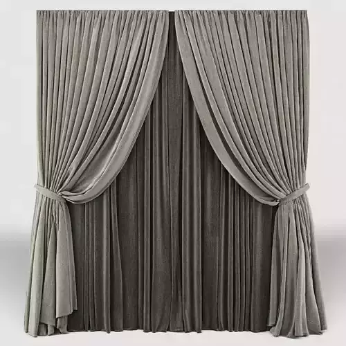 curtain 16 3D model