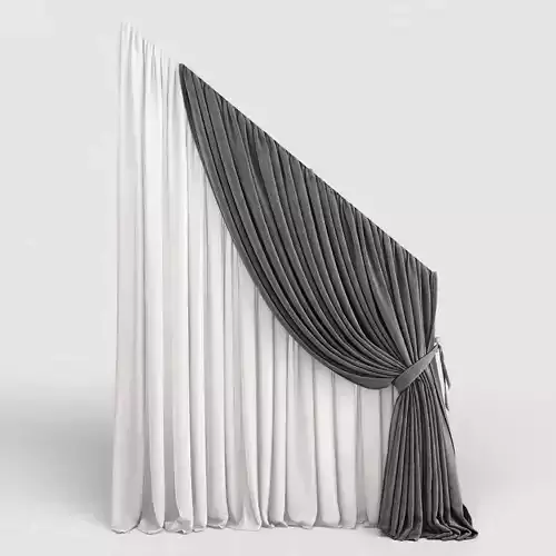 curtain 17 3D model