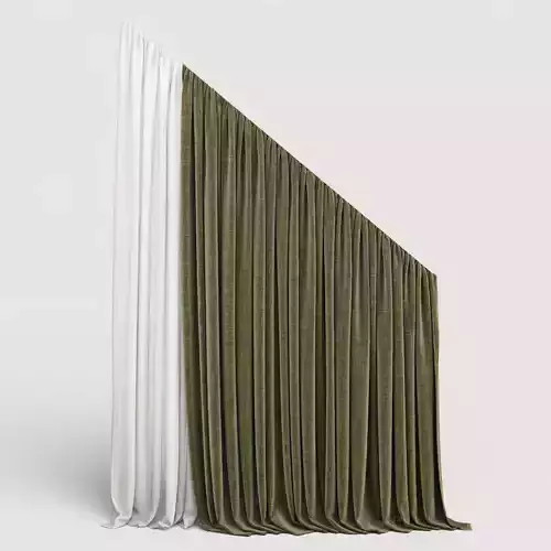 curtain 18 3D model