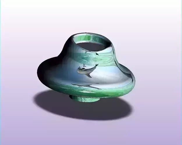 Mushroom candle holder Free 3D print model