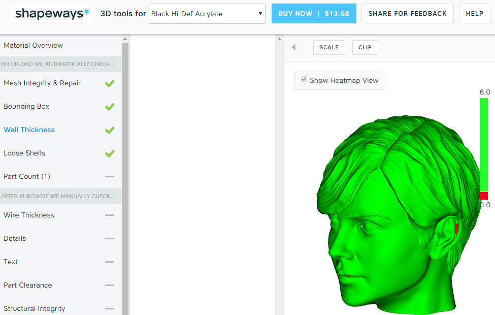 Charlize Theron 3D print model_3