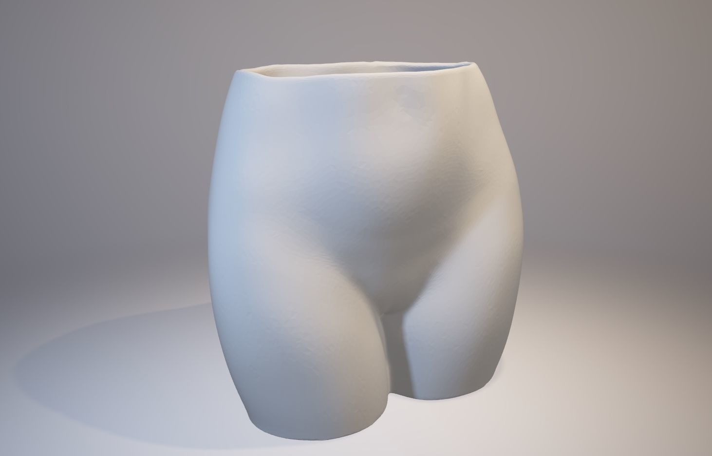 FEMALE PENHOLDER 3D print model_1