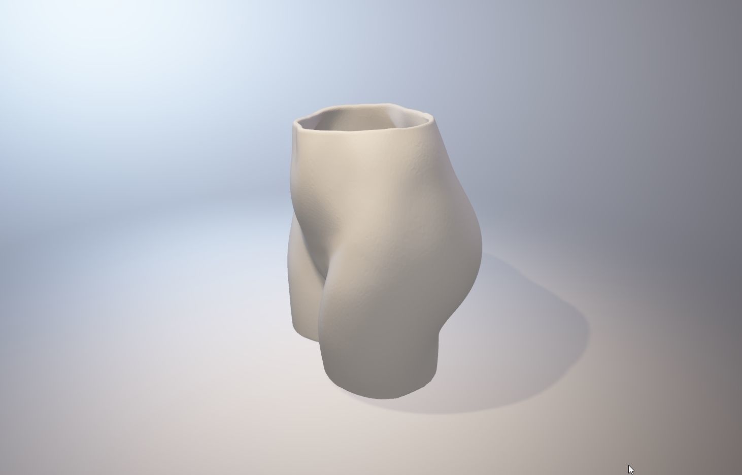 FEMALE PENHOLDER 3D print model_2