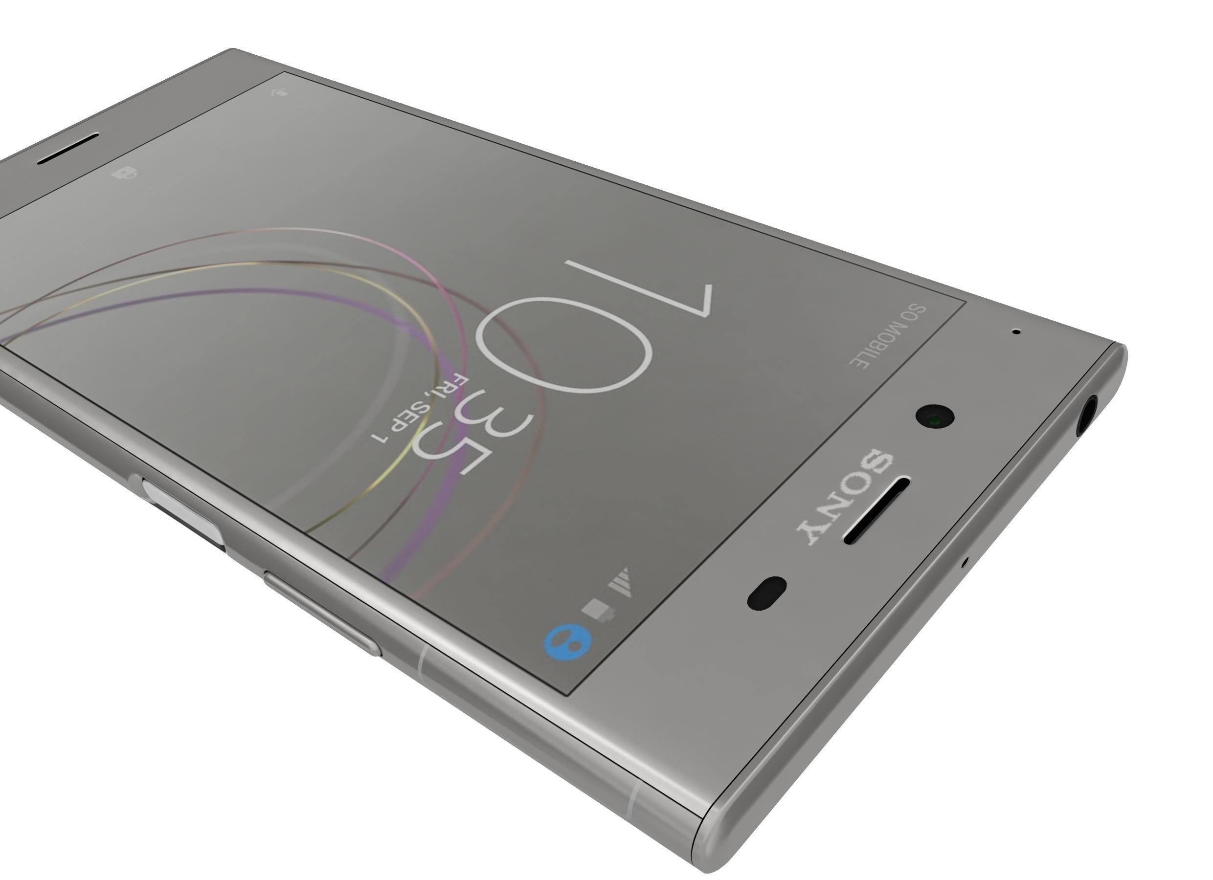 Sony Xperia XZ1 All Colors 3D model_38