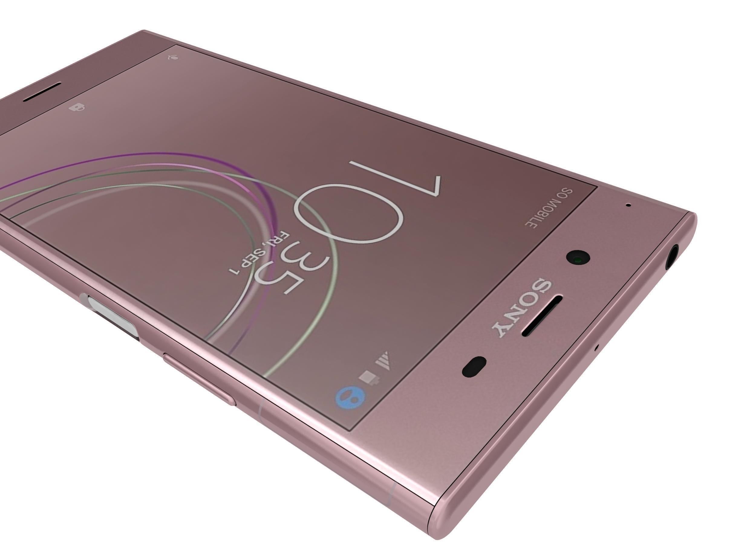 Sony Xperia XZ1 All Colors 3D model_40