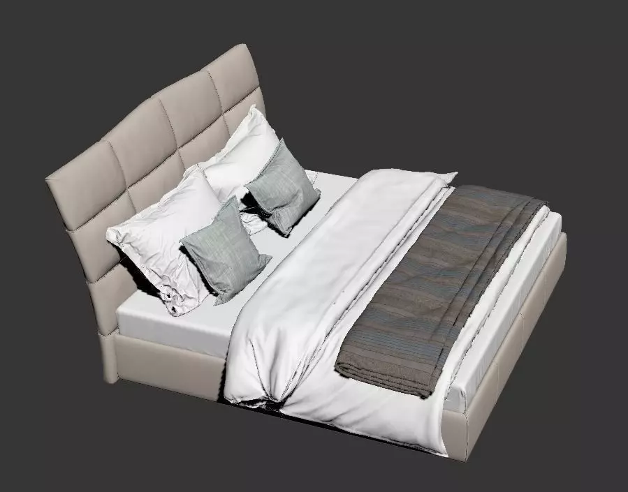 Cattelan ItaliaMARSHALL bed vray render ready 3D model